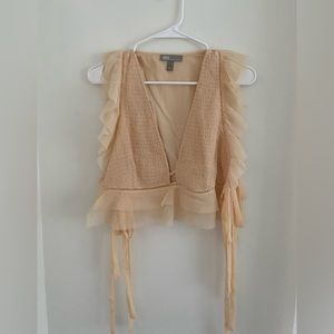 ASOS frill top